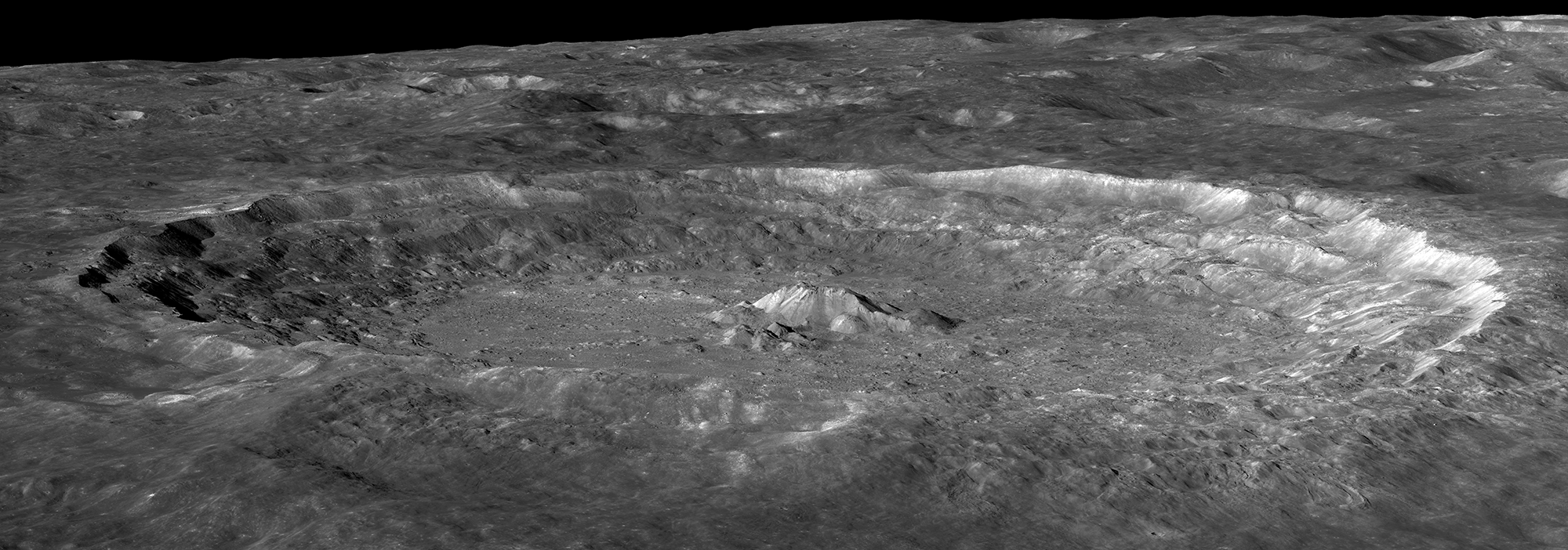 다누리 고해상도카메라로 촬영한 티코 충돌구(Tycho-Crater) 사진 [이미지]