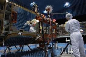 아리랑 5호 전자파시험 [이미지]