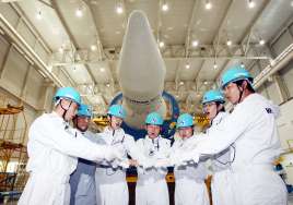 나로호(KSLV-I) 총 조립 [이미지]