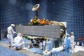 아리랑 5호 전자파시험 [이미지]