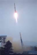 액체추진과학로켓(KSR-III) 발사 [이미지]