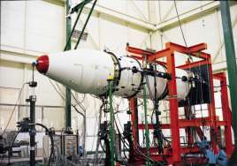 KSR-Ⅲ기체 전방부구조시험 [이미지]