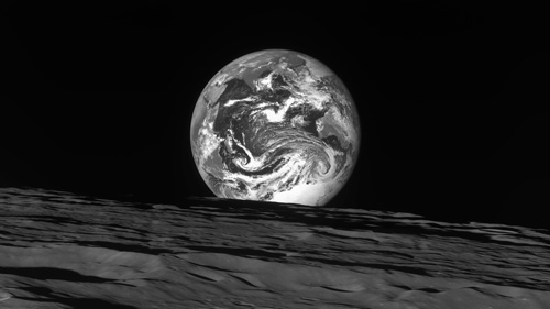 [보도자료] 다누리가 달 상공에서 촬영한 지구-달 사진 공개 [이미지]